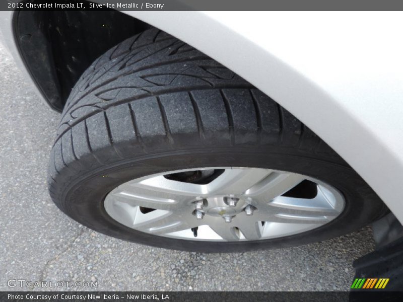 Silver Ice Metallic / Ebony 2012 Chevrolet Impala LT