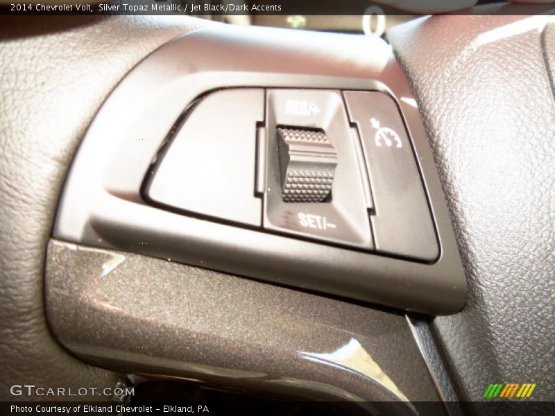 Silver Topaz Metallic / Jet Black/Dark Accents 2014 Chevrolet Volt