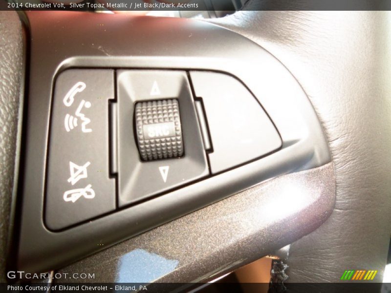 Silver Topaz Metallic / Jet Black/Dark Accents 2014 Chevrolet Volt