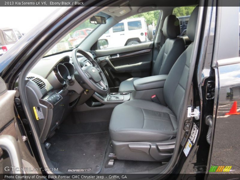 Ebony Black / Black 2013 Kia Sorento LX V6