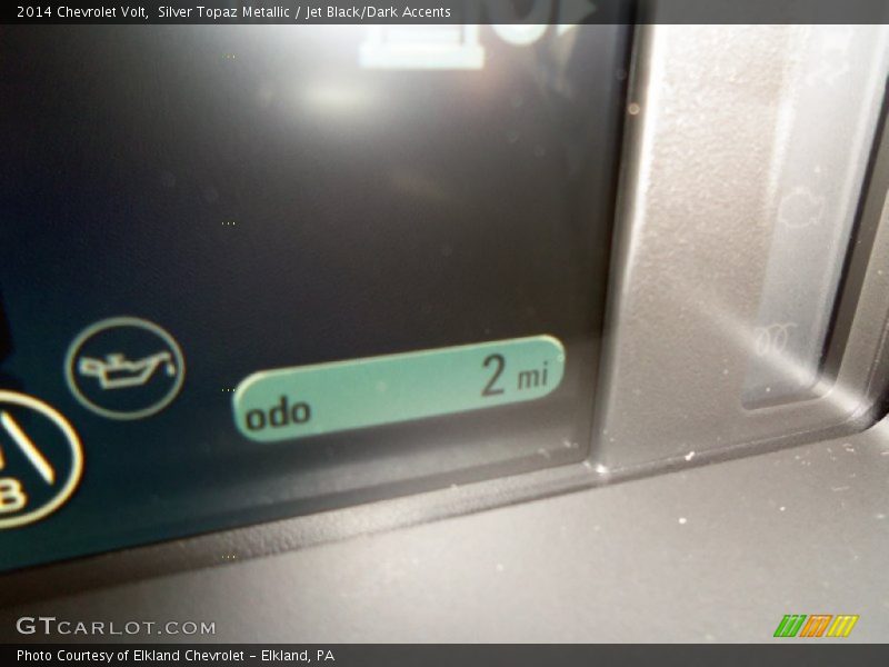 Silver Topaz Metallic / Jet Black/Dark Accents 2014 Chevrolet Volt