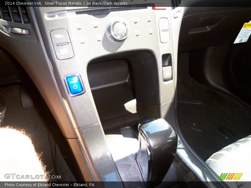 Silver Topaz Metallic / Jet Black/Dark Accents 2014 Chevrolet Volt
