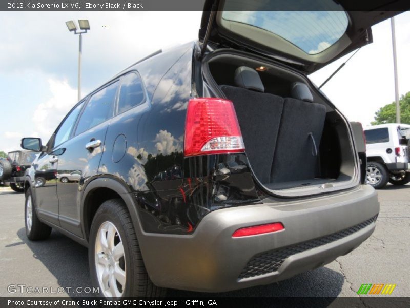 Ebony Black / Black 2013 Kia Sorento LX V6