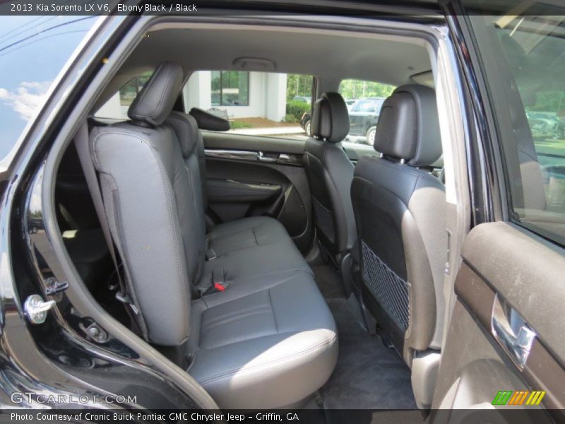 Ebony Black / Black 2013 Kia Sorento LX V6