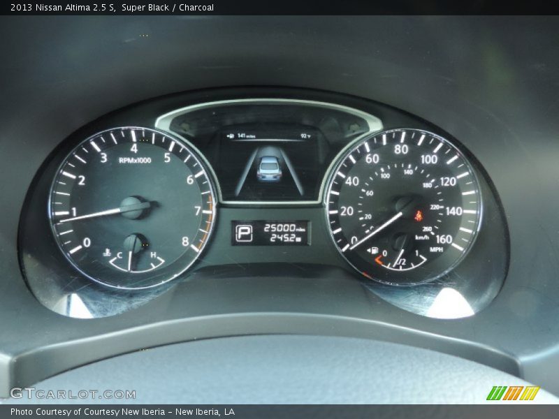 Super Black / Charcoal 2013 Nissan Altima 2.5 S