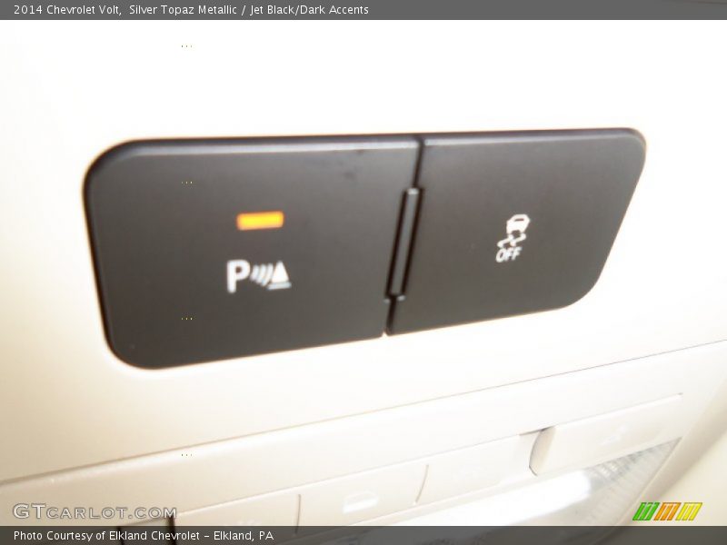 Silver Topaz Metallic / Jet Black/Dark Accents 2014 Chevrolet Volt