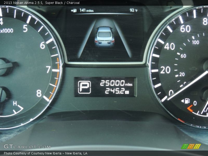 Super Black / Charcoal 2013 Nissan Altima 2.5 S