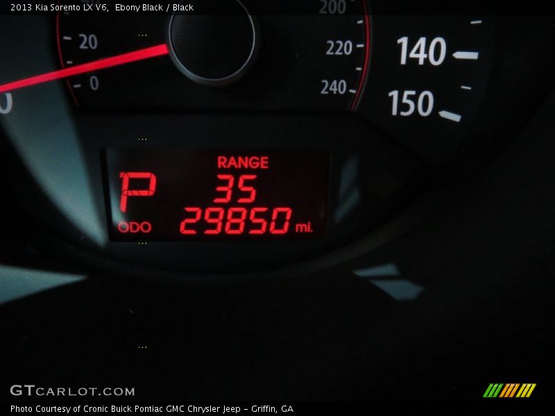 Ebony Black / Black 2013 Kia Sorento LX V6