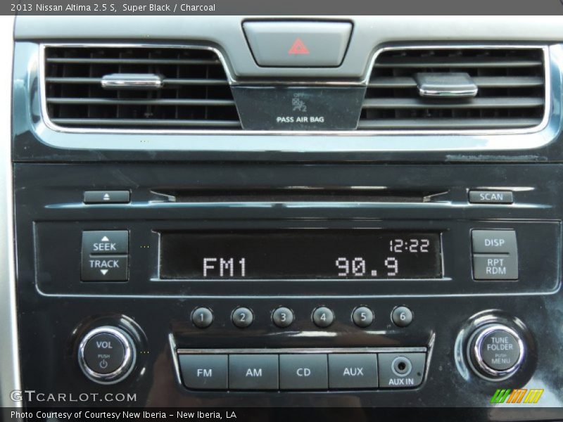 Super Black / Charcoal 2013 Nissan Altima 2.5 S