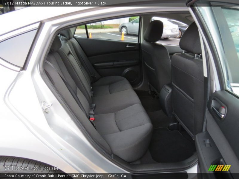 Ingot Silver / Black 2012 Mazda MAZDA6 i Touring Sedan