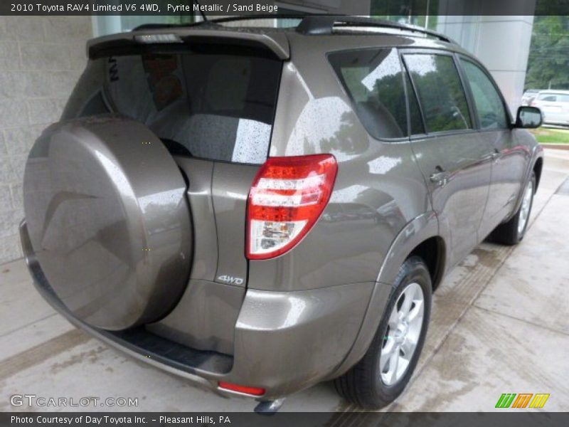 Pyrite Metallic / Sand Beige 2010 Toyota RAV4 Limited V6 4WD
