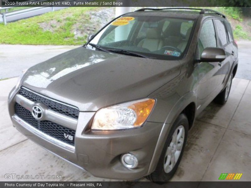 Pyrite Metallic / Sand Beige 2010 Toyota RAV4 Limited V6 4WD