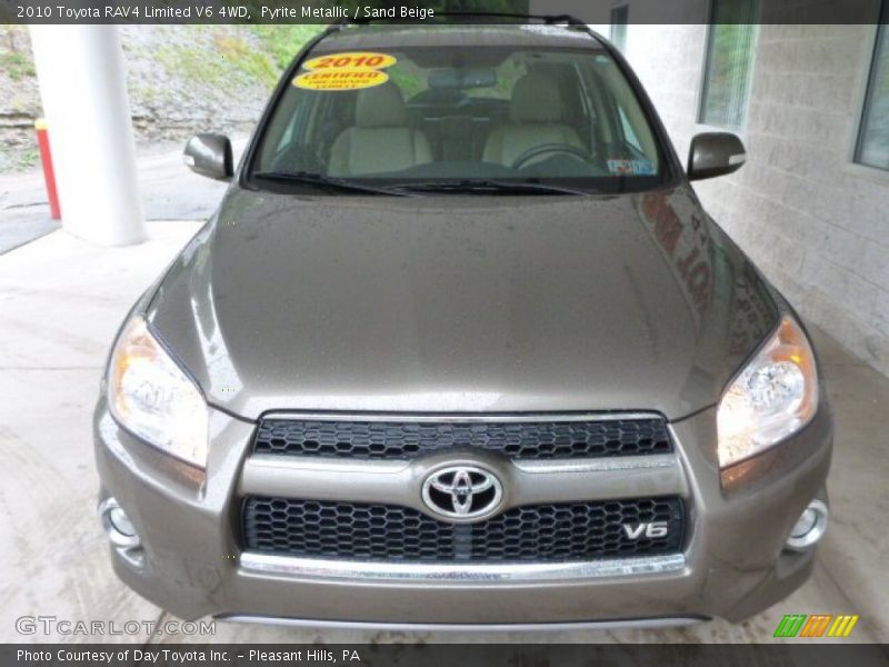 Pyrite Metallic / Sand Beige 2010 Toyota RAV4 Limited V6 4WD