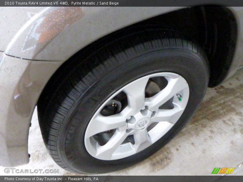 Pyrite Metallic / Sand Beige 2010 Toyota RAV4 Limited V6 4WD