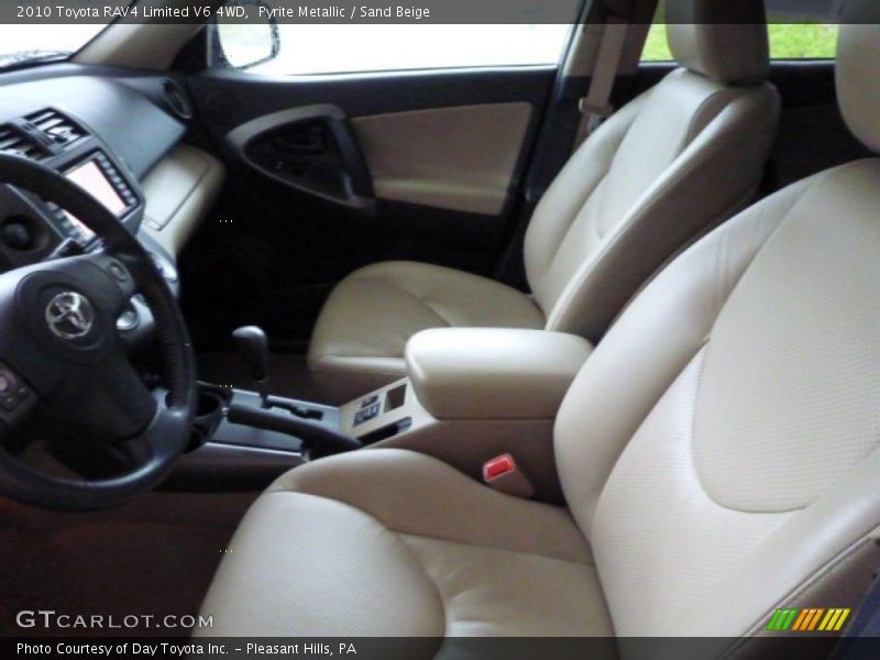 Pyrite Metallic / Sand Beige 2010 Toyota RAV4 Limited V6 4WD
