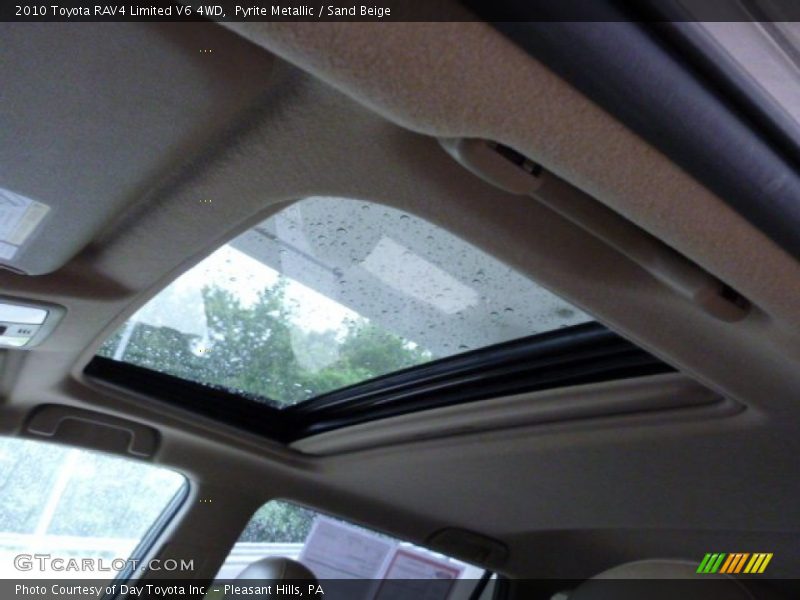 Pyrite Metallic / Sand Beige 2010 Toyota RAV4 Limited V6 4WD