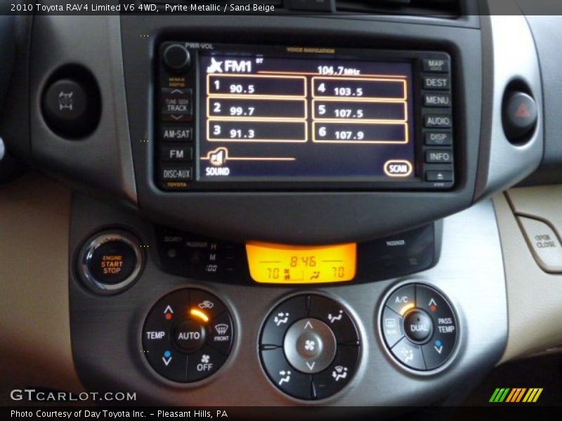 Pyrite Metallic / Sand Beige 2010 Toyota RAV4 Limited V6 4WD