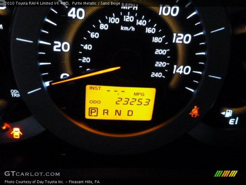 Pyrite Metallic / Sand Beige 2010 Toyota RAV4 Limited V6 4WD