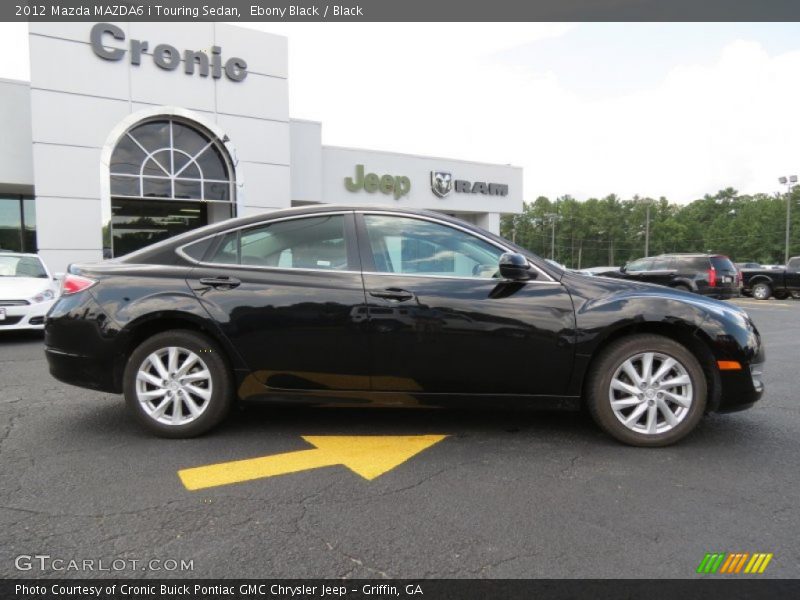Ebony Black / Black 2012 Mazda MAZDA6 i Touring Sedan