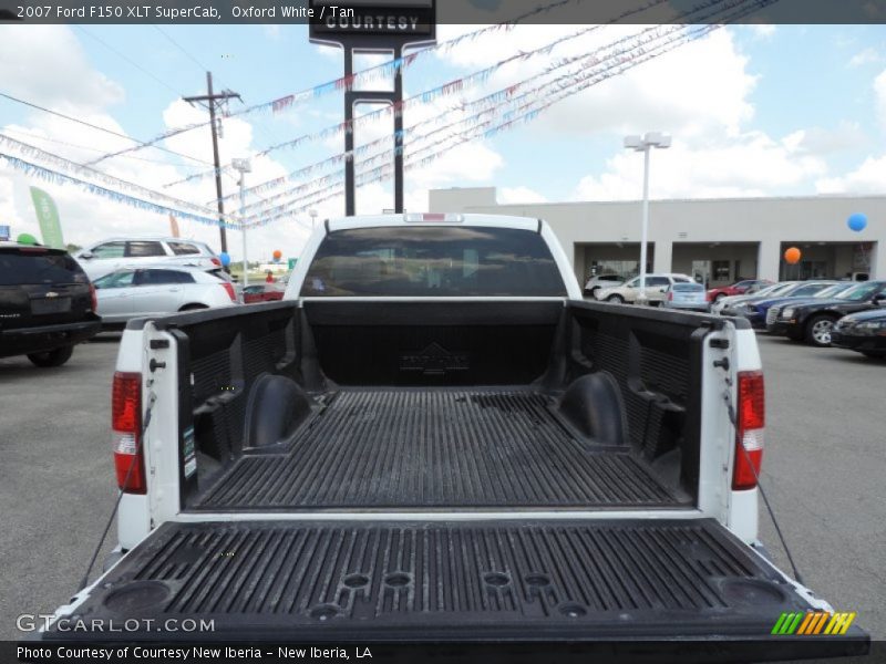 Oxford White / Tan 2007 Ford F150 XLT SuperCab