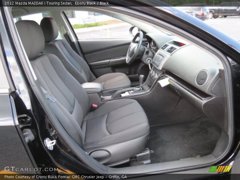 Ebony Black / Black 2012 Mazda MAZDA6 i Touring Sedan