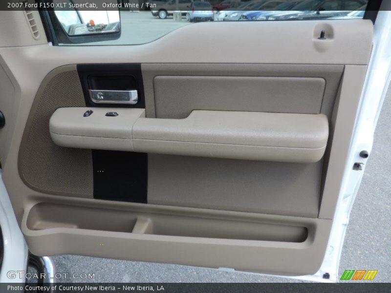 Oxford White / Tan 2007 Ford F150 XLT SuperCab