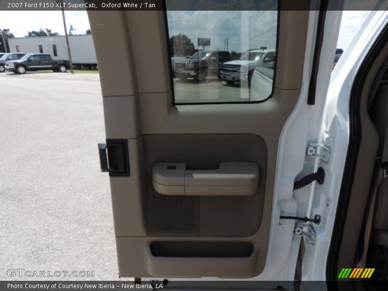 Oxford White / Tan 2007 Ford F150 XLT SuperCab