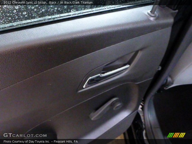 Black / Jet Black/Dark Titanium 2012 Chevrolet Sonic LS Sedan