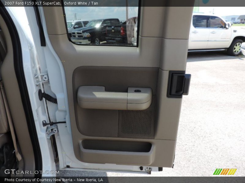 Oxford White / Tan 2007 Ford F150 XLT SuperCab