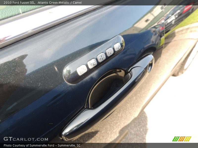 Atlantis Green Metallic / Camel 2010 Ford Fusion SEL