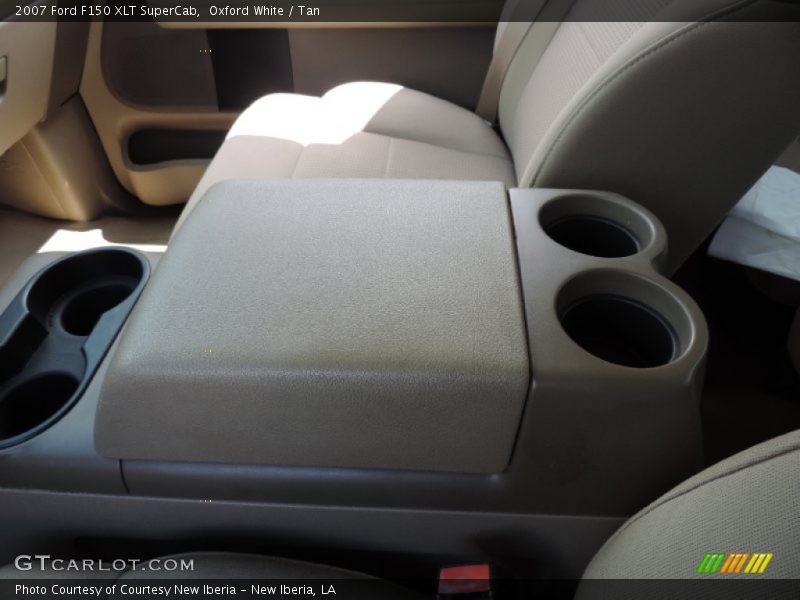 Oxford White / Tan 2007 Ford F150 XLT SuperCab