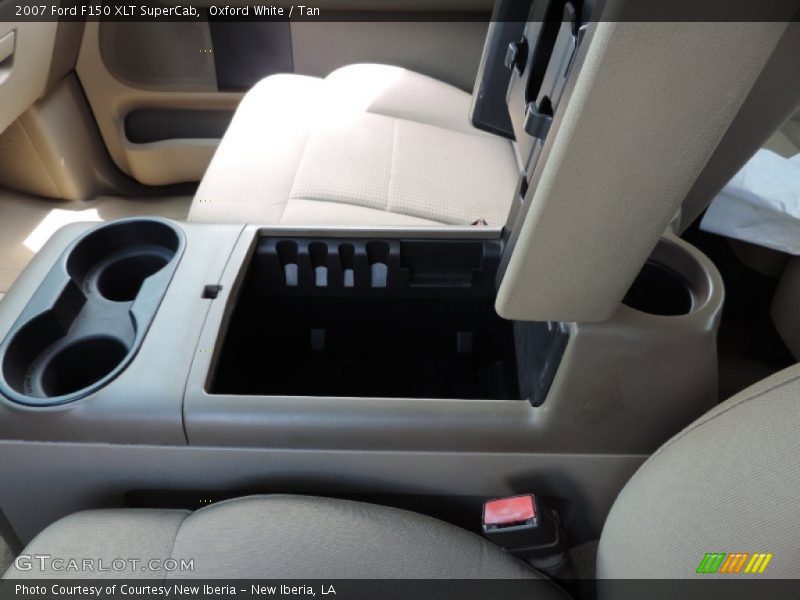 Oxford White / Tan 2007 Ford F150 XLT SuperCab