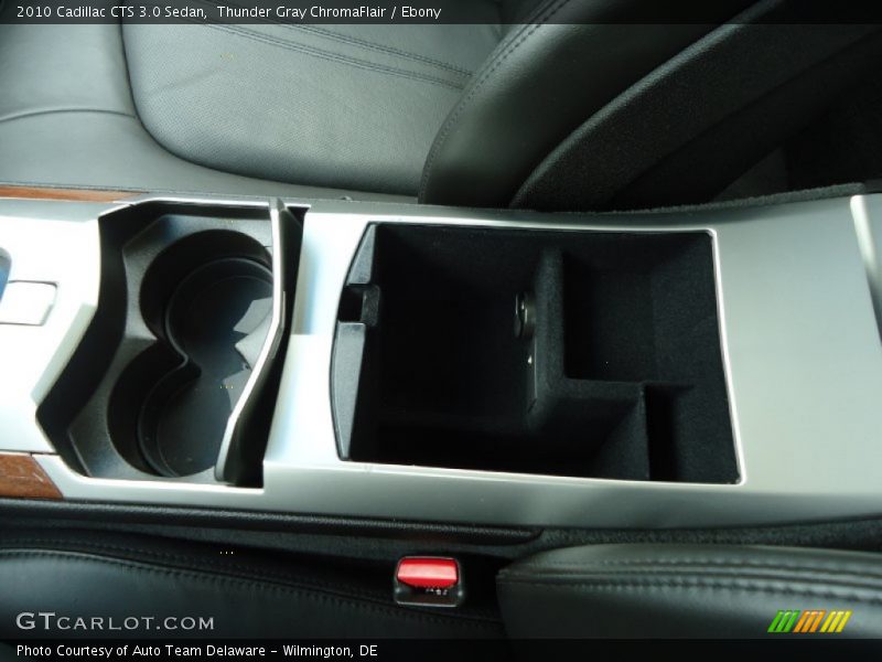 Thunder Gray ChromaFlair / Ebony 2010 Cadillac CTS 3.0 Sedan
