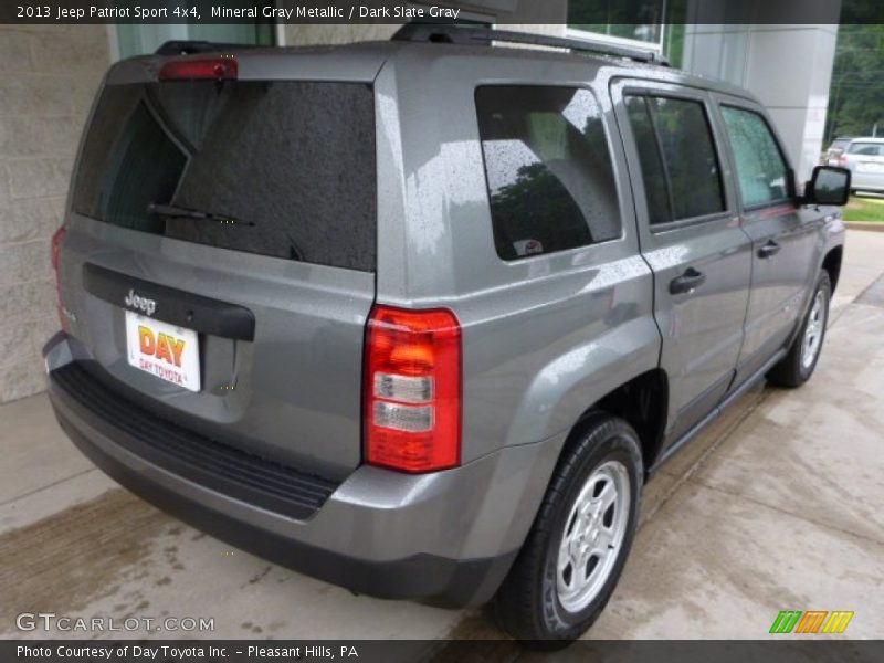 Mineral Gray Metallic / Dark Slate Gray 2013 Jeep Patriot Sport 4x4