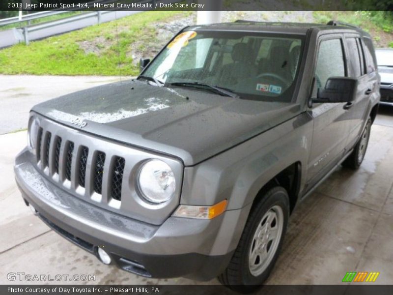 Mineral Gray Metallic / Dark Slate Gray 2013 Jeep Patriot Sport 4x4
