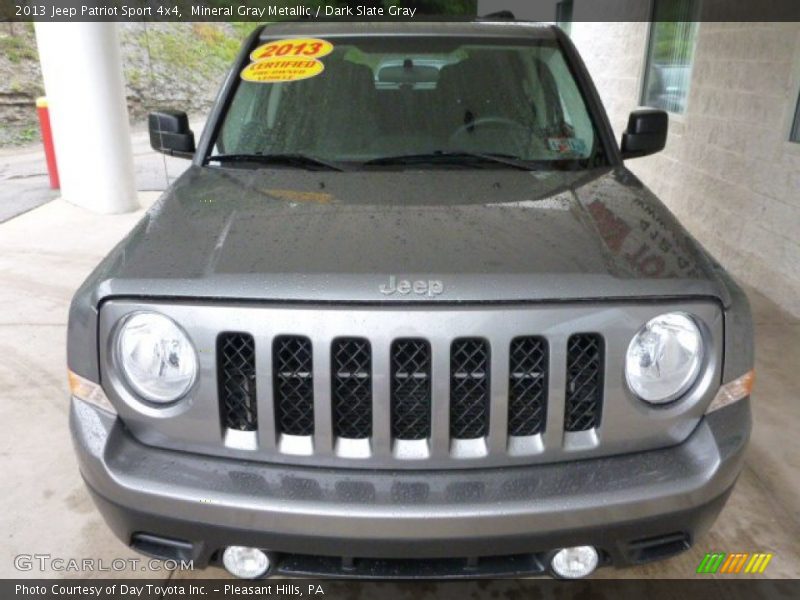 Mineral Gray Metallic / Dark Slate Gray 2013 Jeep Patriot Sport 4x4