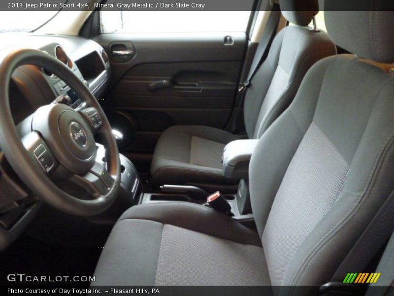 Mineral Gray Metallic / Dark Slate Gray 2013 Jeep Patriot Sport 4x4