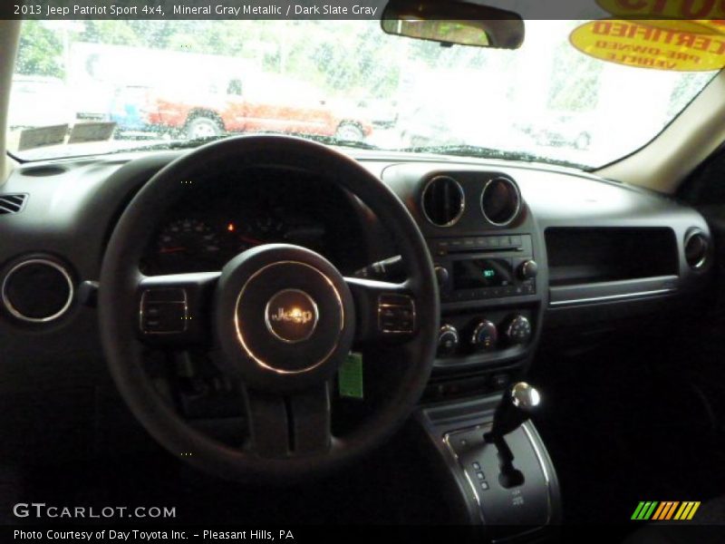 Mineral Gray Metallic / Dark Slate Gray 2013 Jeep Patriot Sport 4x4