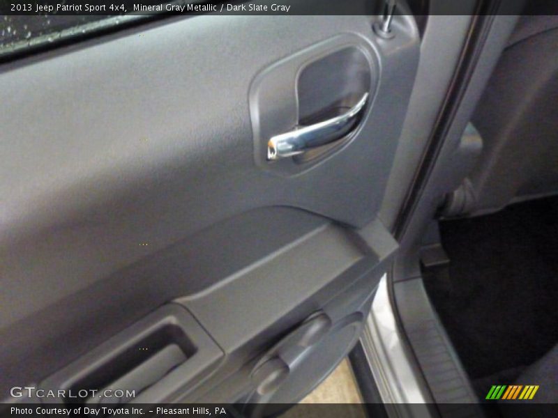 Mineral Gray Metallic / Dark Slate Gray 2013 Jeep Patriot Sport 4x4