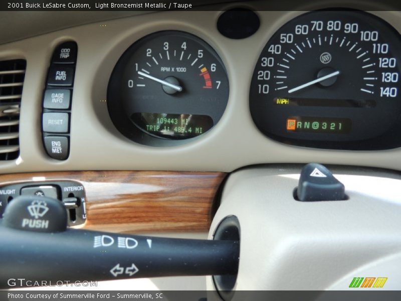 Light Bronzemist Metallic / Taupe 2001 Buick LeSabre Custom