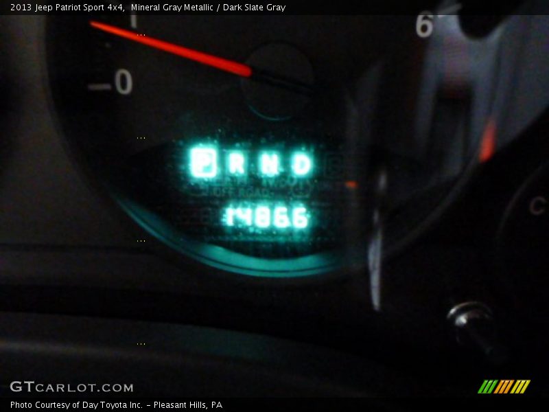 Mineral Gray Metallic / Dark Slate Gray 2013 Jeep Patriot Sport 4x4