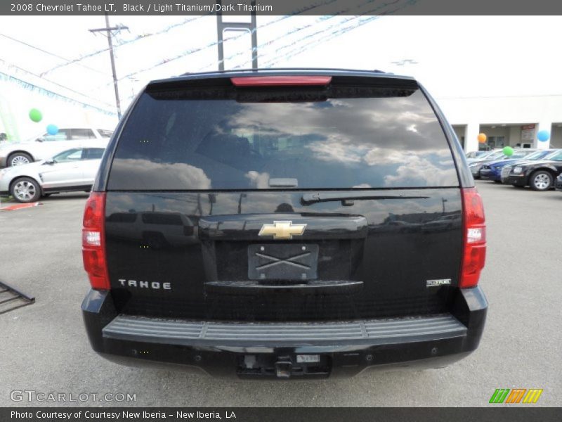 Black / Light Titanium/Dark Titanium 2008 Chevrolet Tahoe LT