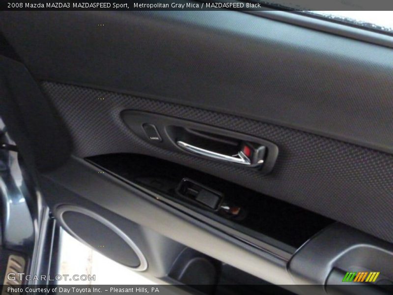 Metropolitan Gray Mica / MAZDASPEED Black 2008 Mazda MAZDA3 MAZDASPEED Sport
