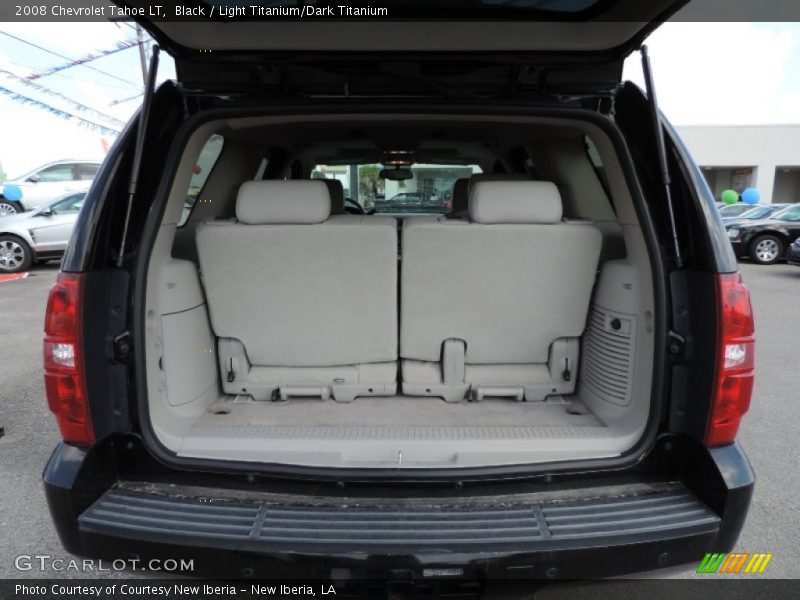 Black / Light Titanium/Dark Titanium 2008 Chevrolet Tahoe LT