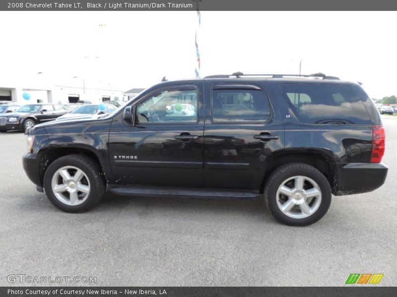 Black / Light Titanium/Dark Titanium 2008 Chevrolet Tahoe LT