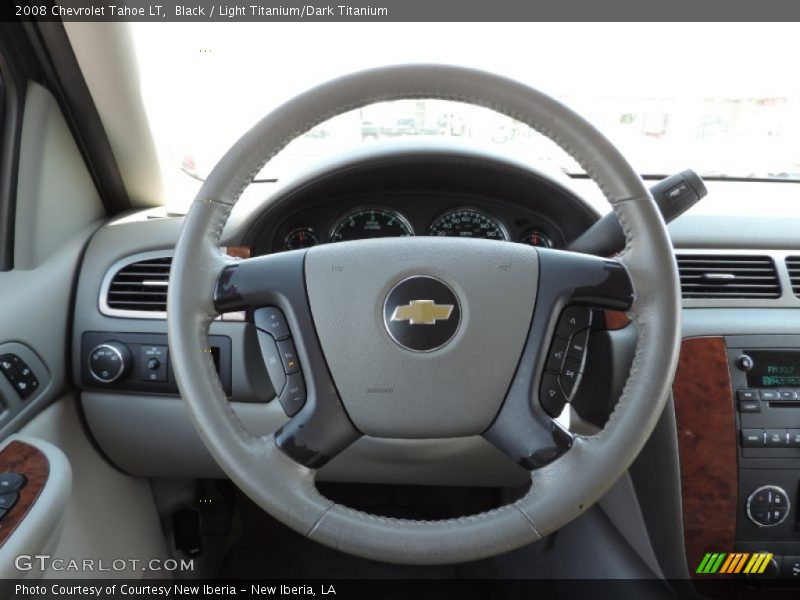 Black / Light Titanium/Dark Titanium 2008 Chevrolet Tahoe LT