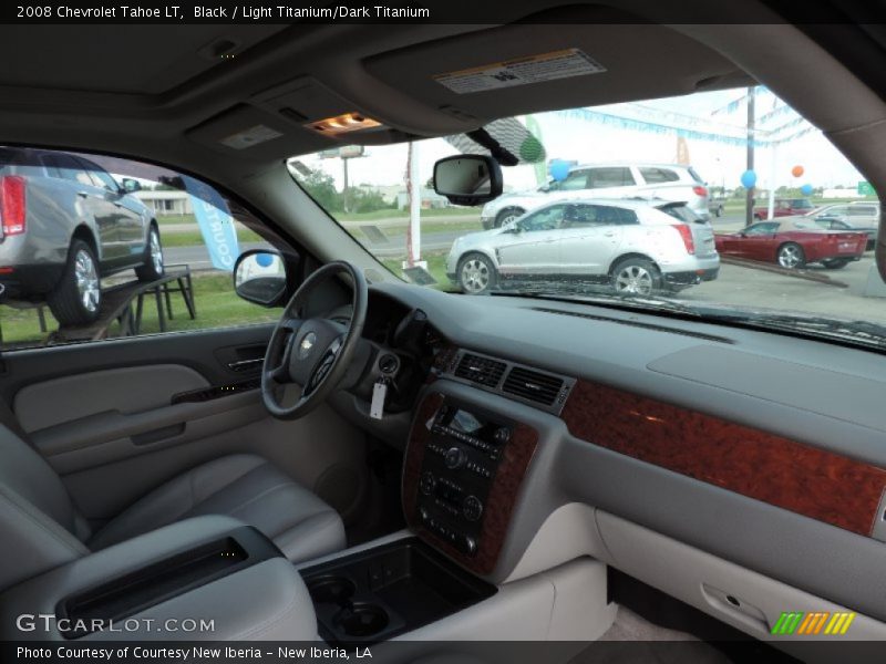 Black / Light Titanium/Dark Titanium 2008 Chevrolet Tahoe LT