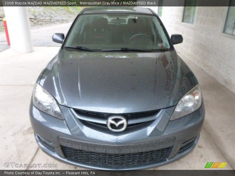 Metropolitan Gray Mica / MAZDASPEED Black 2008 Mazda MAZDA3 MAZDASPEED Sport