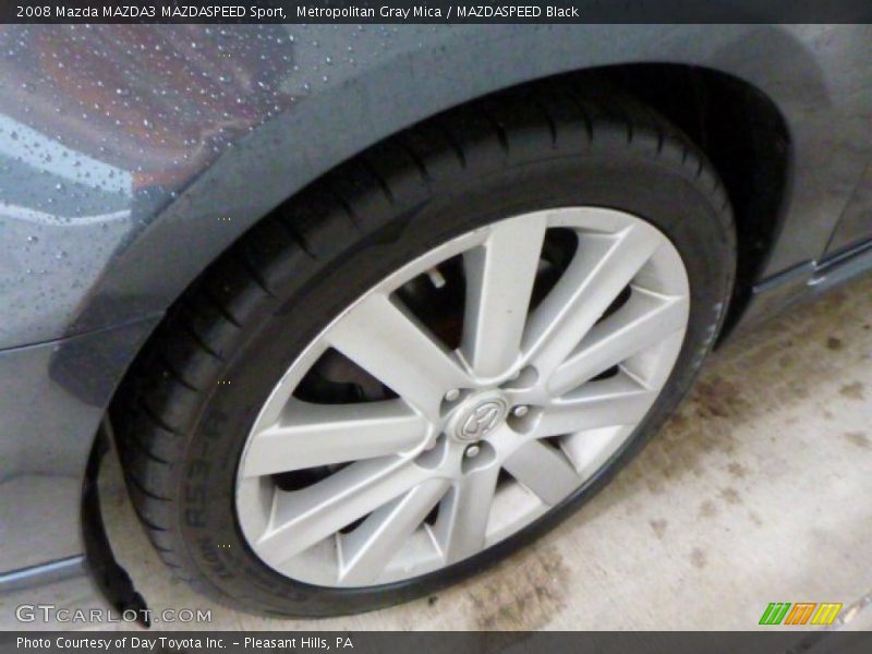 Metropolitan Gray Mica / MAZDASPEED Black 2008 Mazda MAZDA3 MAZDASPEED Sport