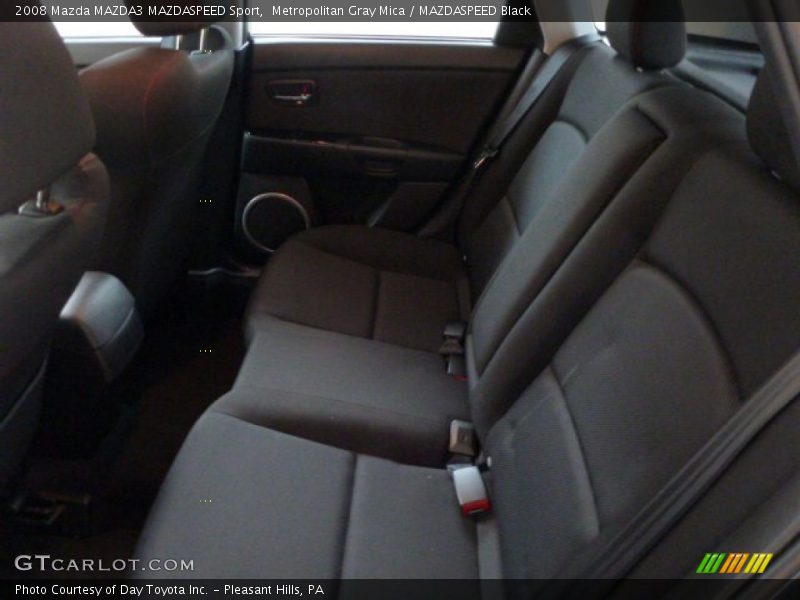 Metropolitan Gray Mica / MAZDASPEED Black 2008 Mazda MAZDA3 MAZDASPEED Sport